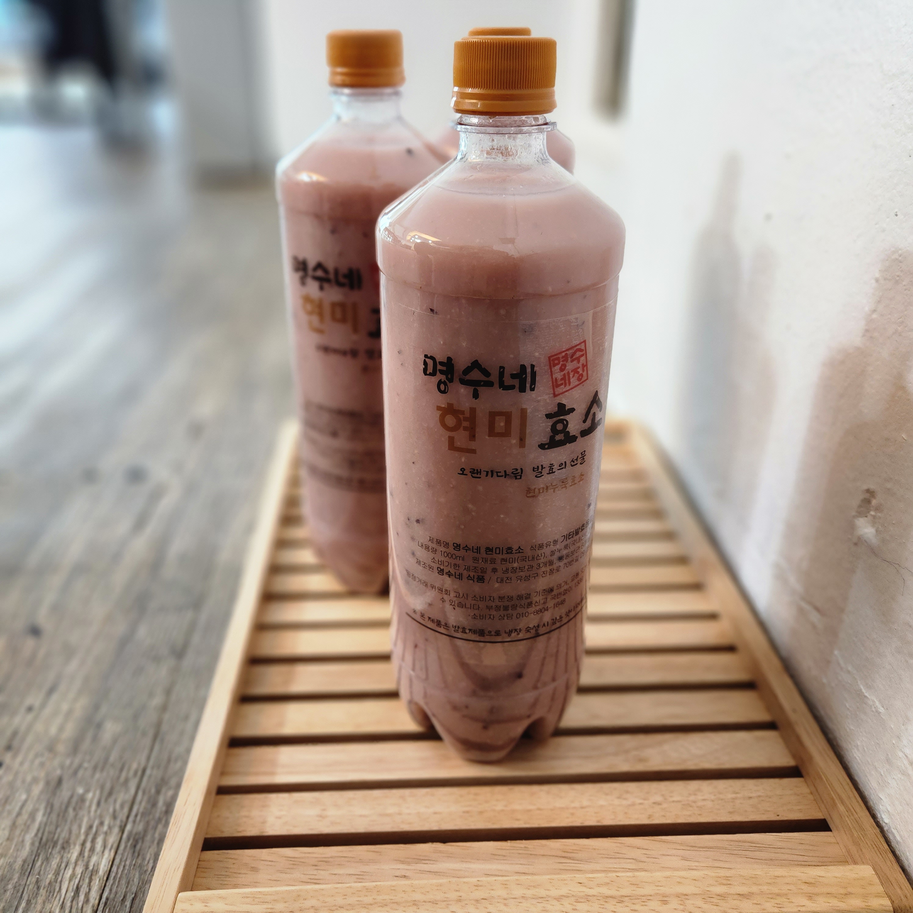 명수네 현미누룩효소 (6병, 액상 1000ml) : 명수네식품