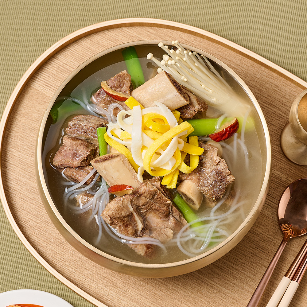 [본가큰댁설렁탕] 전통 가마솥방식 명품 소갈비탕(1.2kg) : 본가큰댁설렁탕