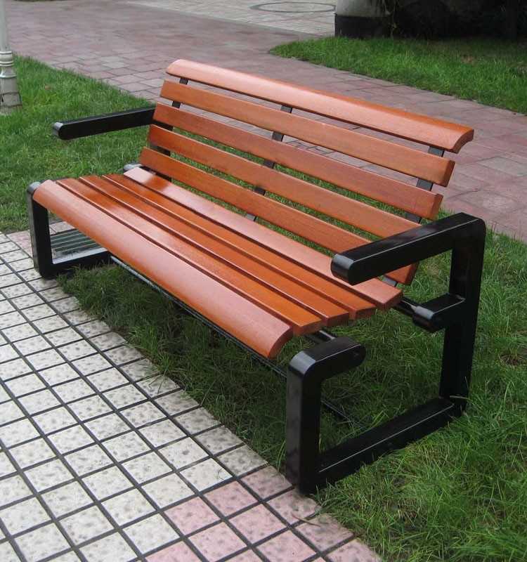 야외 벤치 나무 등 파스텔 의자 방부 공원 실외 카페 : 지앤에이전시