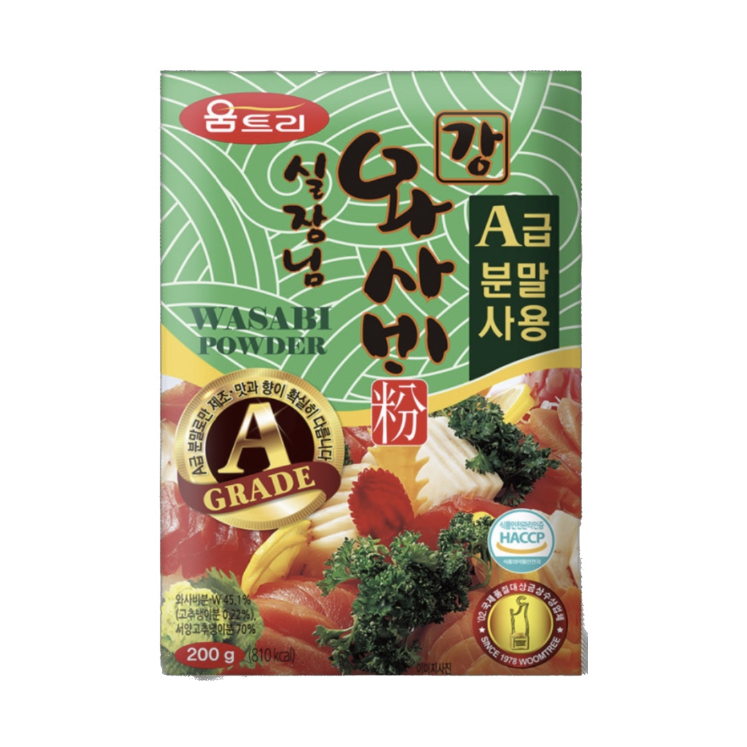 움트리 실장님 강와사비분 200g, 1개 : 한바다에프에스