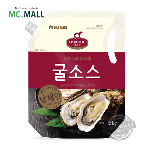 쉐프원 굴소스 스파우트팩 2KG : 엠씨몰 McMall