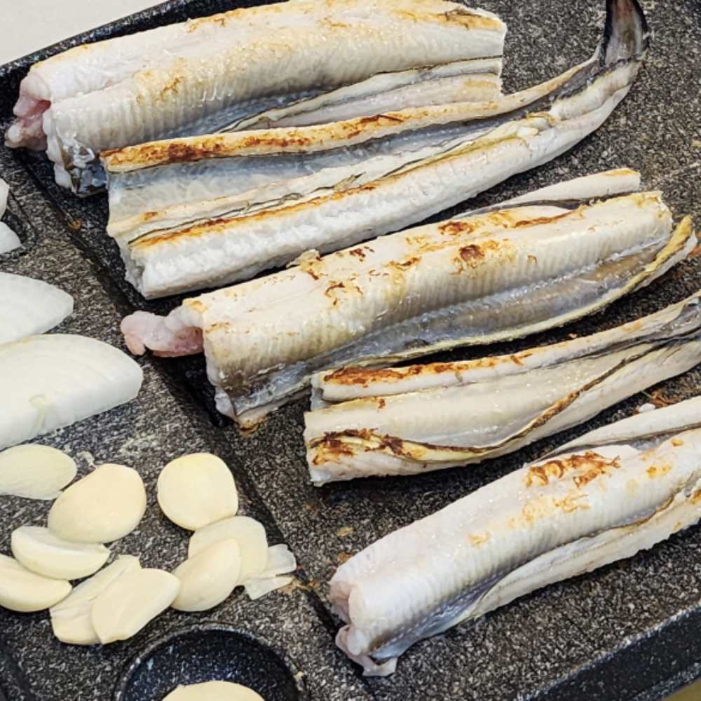 남해안 손질 붕장어 아나고 바다 장어 구이 탕 원물 1kg : 시엘리 마켓