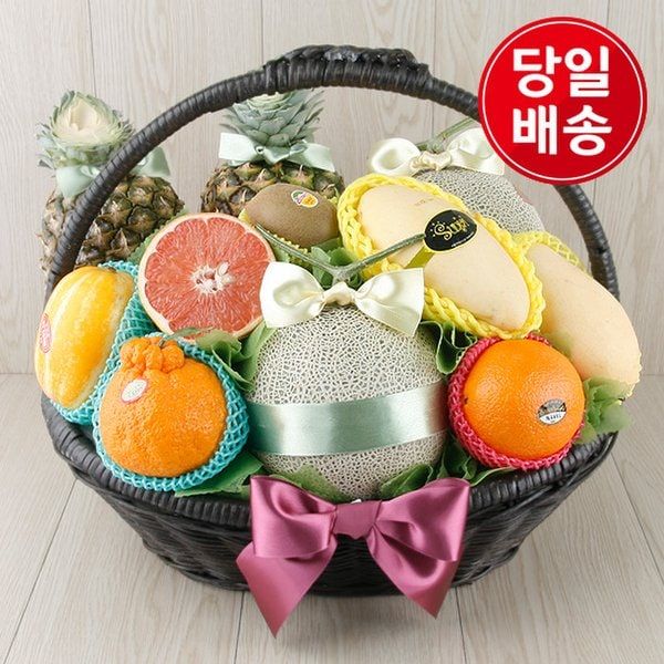 수도권 퀵배송과일선물세트 프리티 과일바구니(수도권 당일전국 익일)(토일 휴무) -인증 : 시안유통