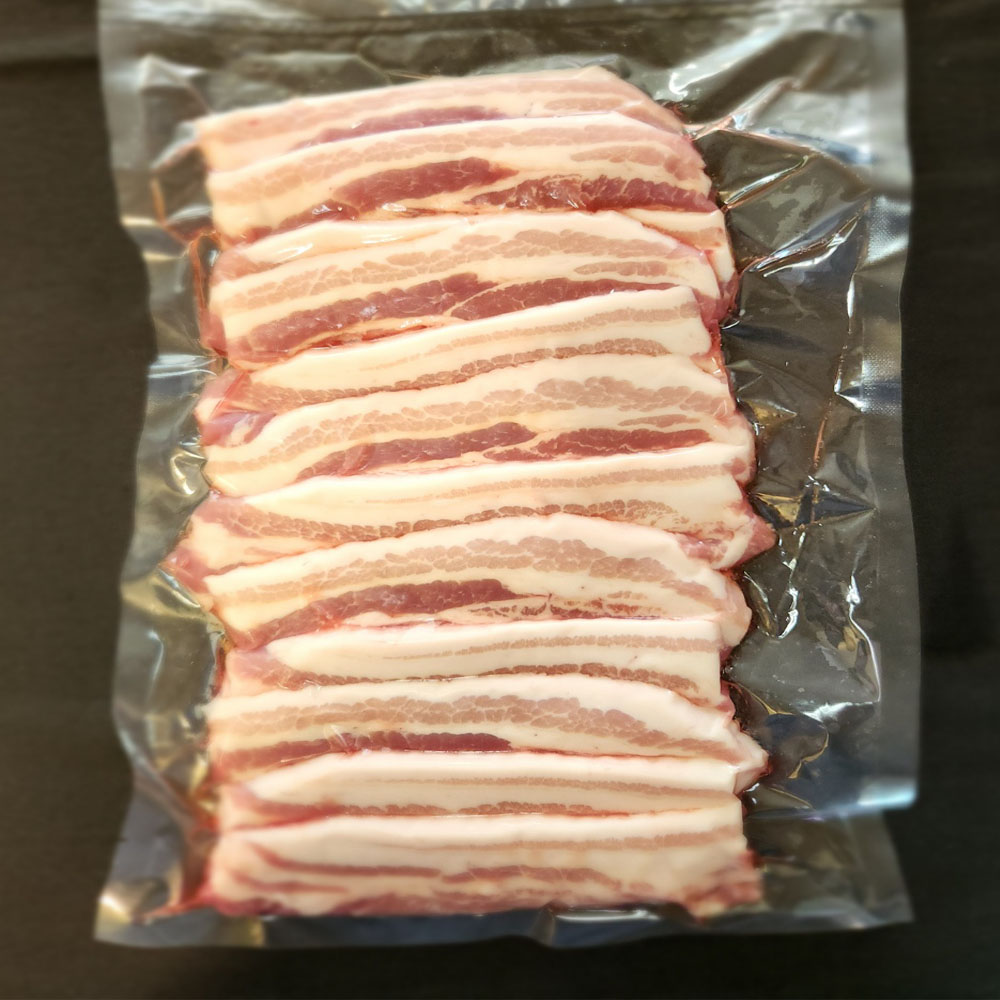 한돈 삼겹살 2근 600g+600g 국내산 냉장 돼지고기 보성녹돈 녹차먹인돼지 생삼겹살 : 신선마루