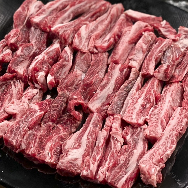 황제 갈비살 1kg 미국산 초이스 소갈비살 늑간살 소갈비 소고기 구이 캠핑 고기 : 엄지 농수산