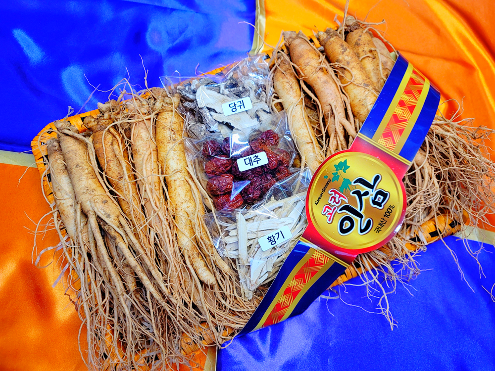 수삼선물세트 금산인삼 원수삼 삼계탕 생삼 시장 1KG : 대광34 인삼홍삼