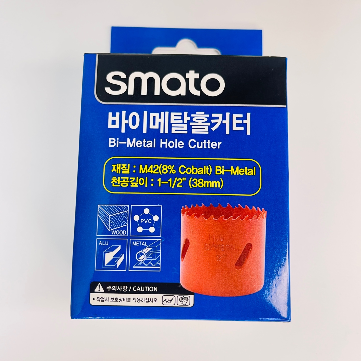 스마토 바이메탈 홀커터 14mm 홀쏘 홀캇타 홀컷터 아바 : 씽크테크 Thinktech