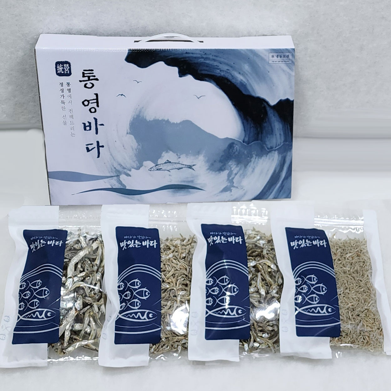 정성담은 선물세트 5호 (대,중,소,세멸치 각각150g) : 통영바다마켓