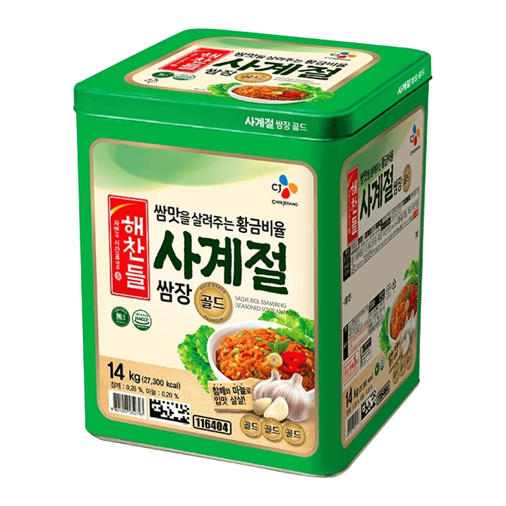 CJ제일제당 해찬들 사계절쌈장 골드 14KG : 마인유통