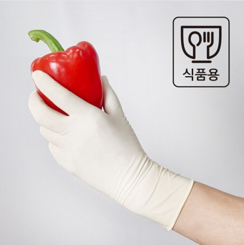안셀 마이크로 플렉스 라텍스장갑 63-864 두꺼운장갑 식품용 주방용 실험용장갑(100매) : 컬레뜨-케이디C