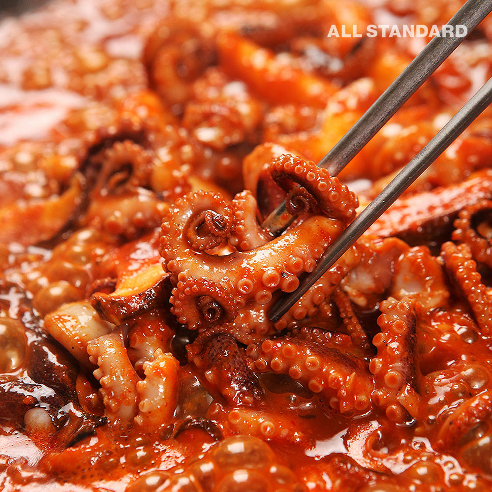 황고집네 감칠맛 쭈꾸미 볶음 350g (5개) 자꾸만 생각나는 비법 양념 소스 대량 구매 : 청결몰