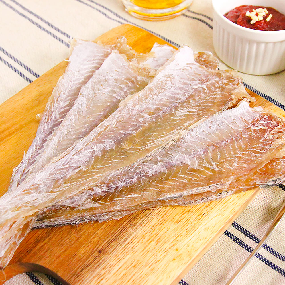 [수산곳간] 삼천포에서 만든 명태알포180g 국내가공 100%명태 황태 주전부리 술안주 캠핑안주 : 수산곳간