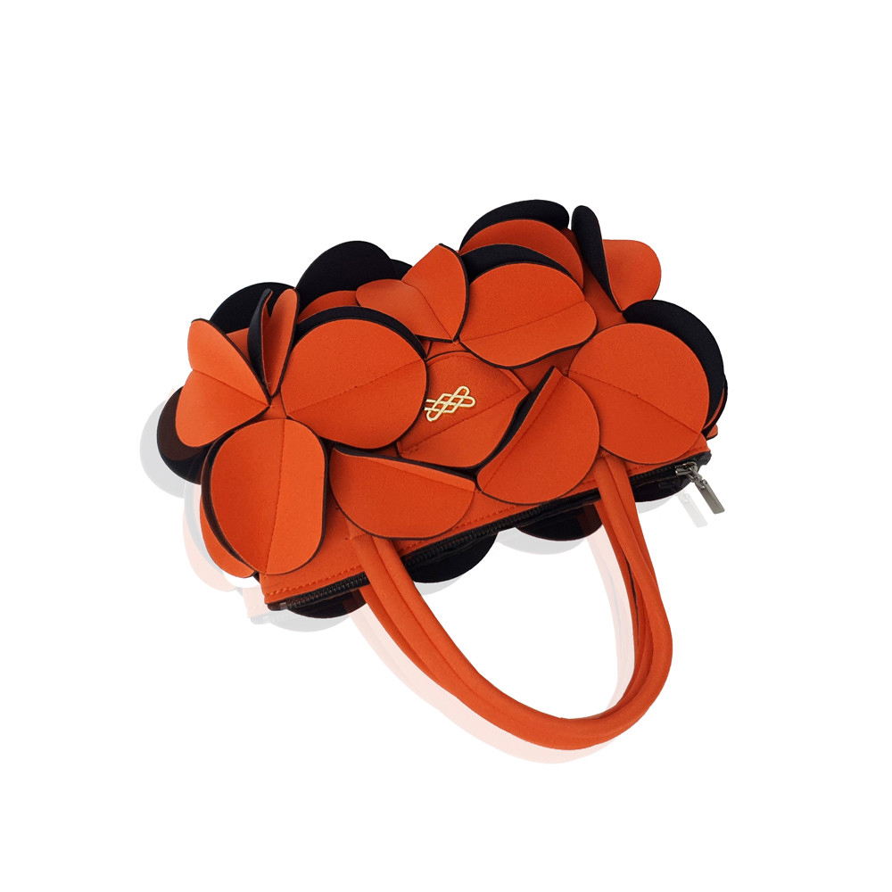 [수인] 수인백플라워 토트백 flower tote- 오렌지 : 수인 SUIN