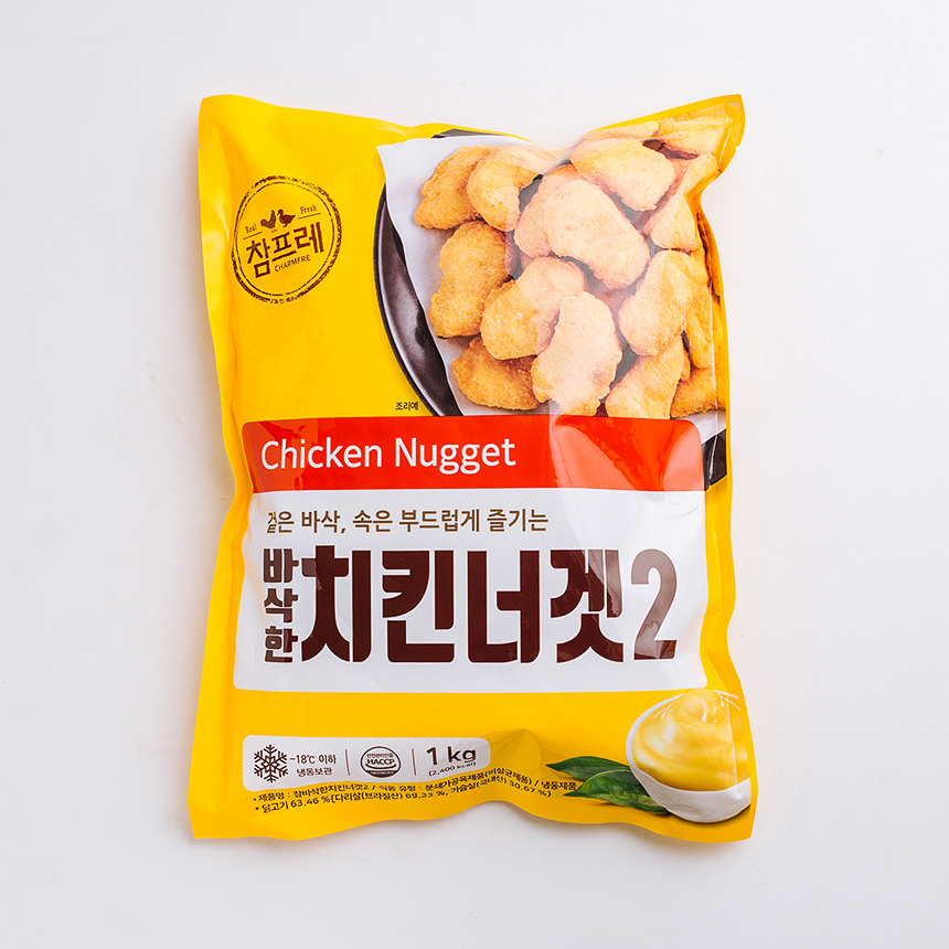 참프레 참 바삭한 치킨너겟2 1kg : 바로키친