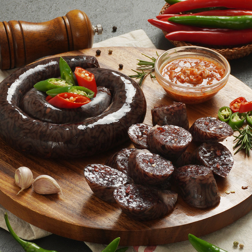 맛의고수 국내산 전통 찰 고추순대 500g : 맛의고수공식스토어