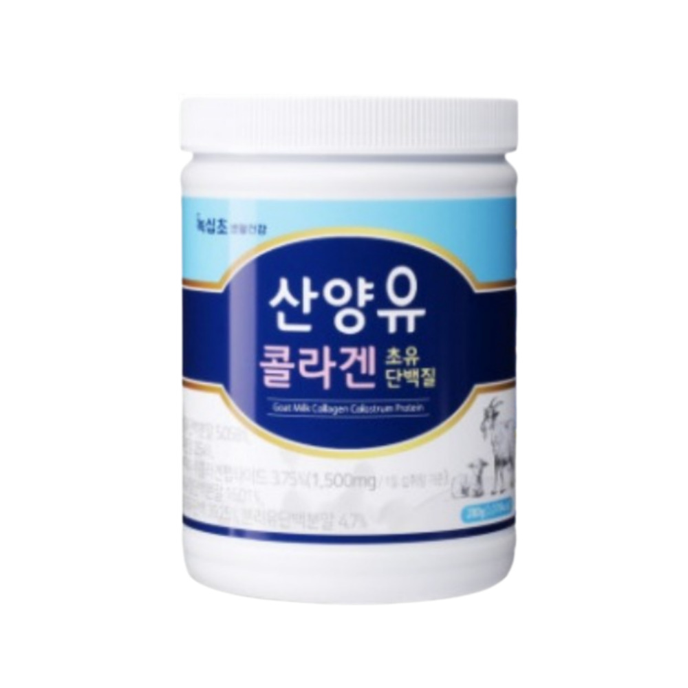 녹십초알로에 녹십초생활건강 산양유 콜라겐 초유 단백질 280g : 루피네집