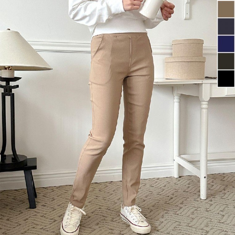 울트라 스판 밴딩 기모 바지 3XL 1P 겨울 데일리 팬츠 : 이제이컴퍼니00