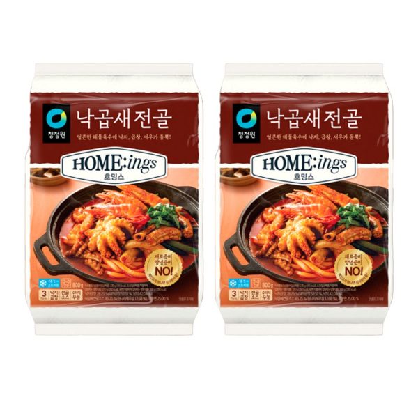 청정원 호밍스 낙곱새전골 800g X 2개 : 육금상점