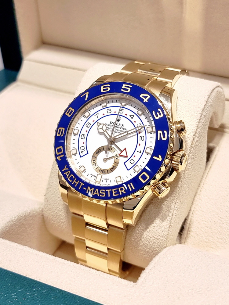 ROLEX 롤렉스 요트마스터2 벤츠핸즈 금통 44mm 요마 116688 : 타임 크로노