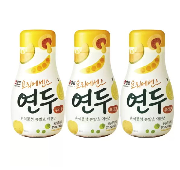 샘표 연두 우리콩 요리 에센스 320g x 3병 : 단미제이콕