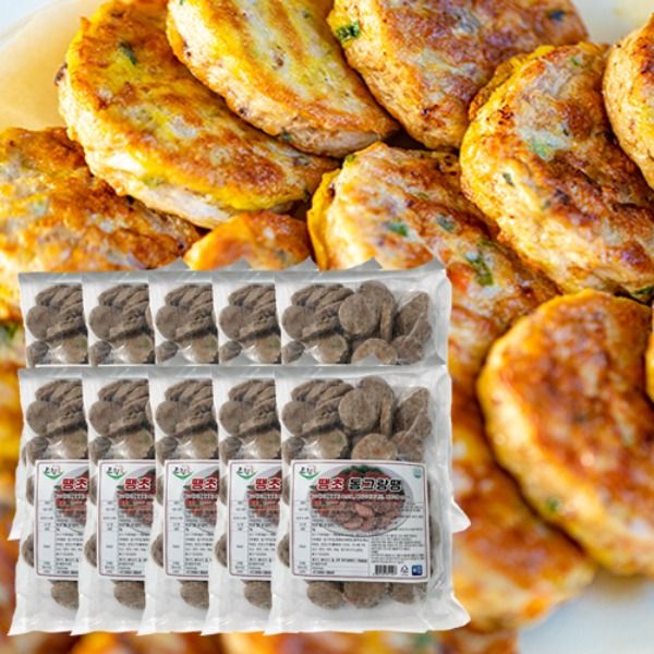 씨밀레 드림애 땡초동그랑땡 1kg 1박스 10개입 : 장볼레