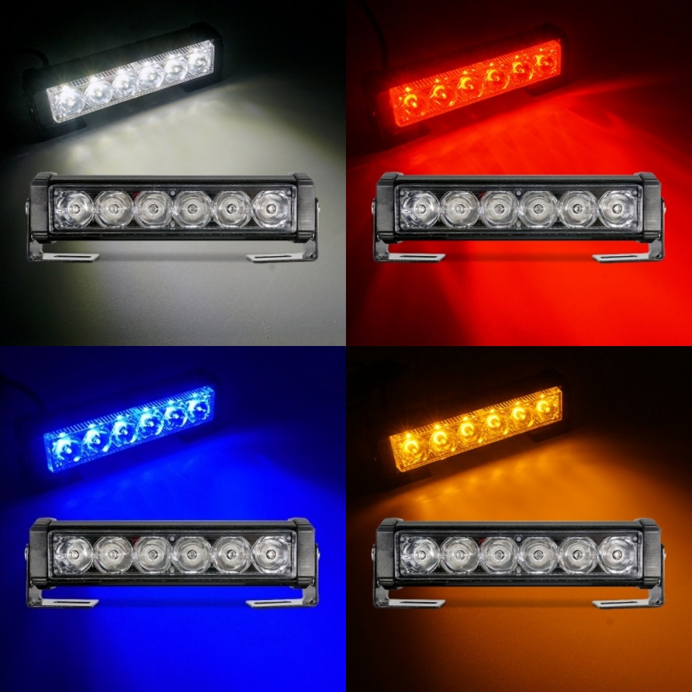 12V-24V NEW LED바라이트 경광등 1구 스위치 시거잭연결 방수 작업등 : 훈홍스토어