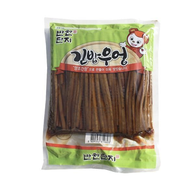 식자재 김밥재료 우리집반찬 식탁반찬 우엉조림 1kg : 위두니아