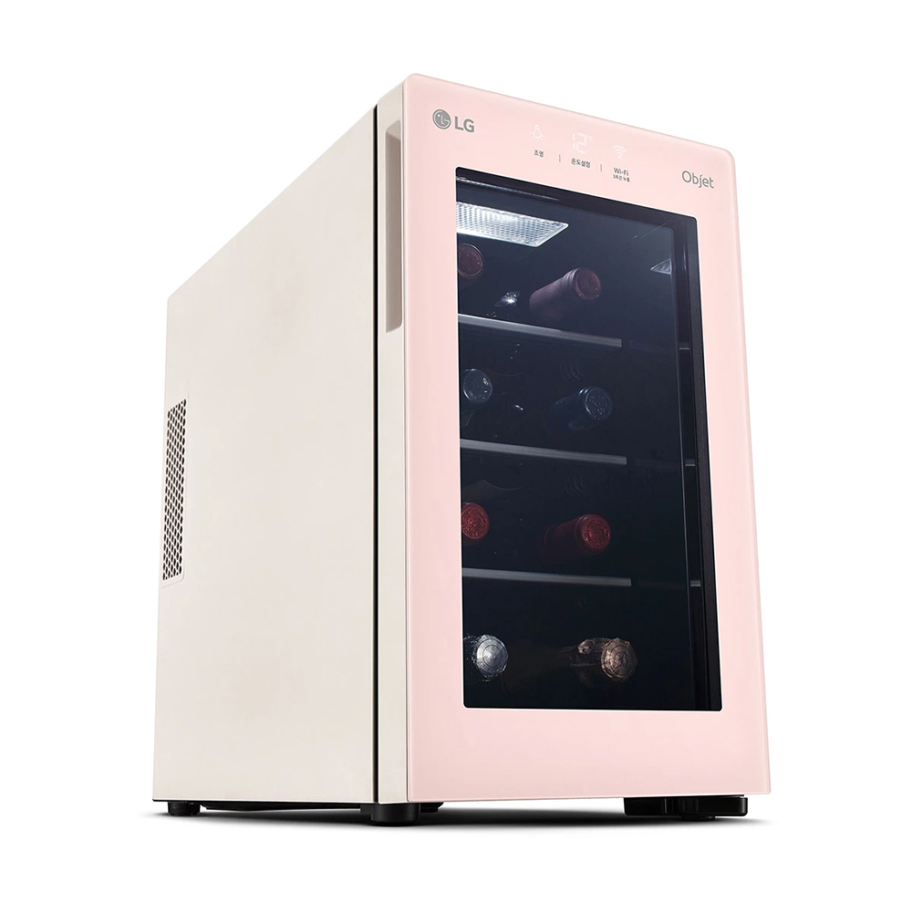 LG 와인셀러 디오스 오브제 미니 와인냉장고 8병 : 코코꿀템샵