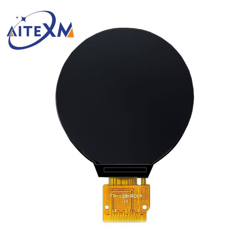 아두이노용 TFT LCD 디스플레이 모듈 원형 RGB 240x240 GC9A01 드라이버 4 와이어 SPI 인터페이스 PCB 1.28 인치 : -산업-용품 전문