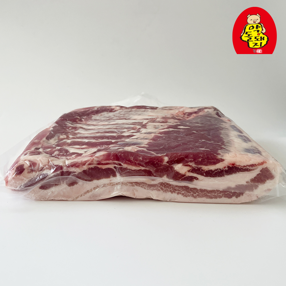 문경약돌돼지 생 삼겹살 500g 돼지고기 구이 깔끔한 부드러운 : 정육단 고기백화점