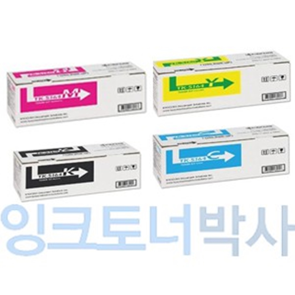 교세라 TK-5164K 4색세트 정품토너 P7040CDN TK5164 : 잉크토너박사