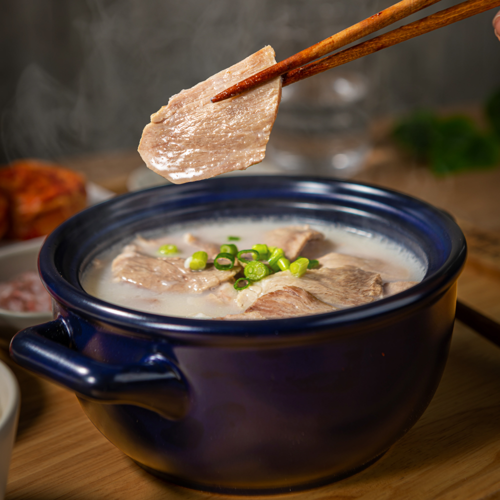 [2+2] 대건명가 돼지국밥 630g 2팩 + 얼큰 660g 2팩 : 엄마가 보낸 국밥