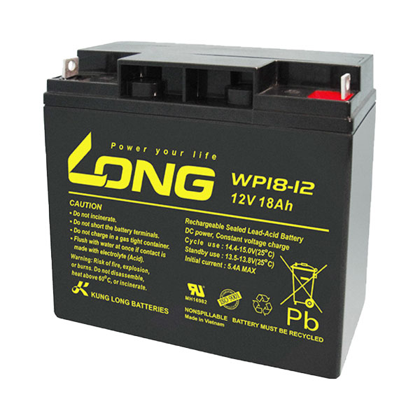 LONG 배터리 WP18-12 (12V 18AH) : 아이비 스토어