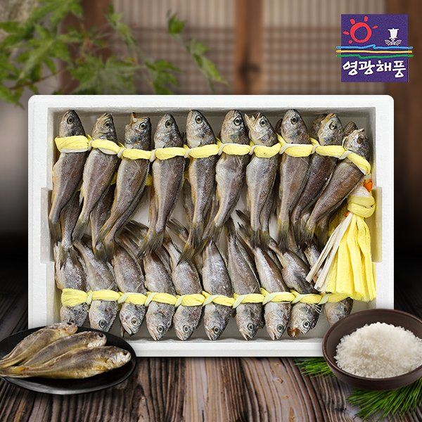 영광해풍 가정용굴비 2두름(40미.18cm 내외)아이스박스전용백 -인증 : 비비아트웍스