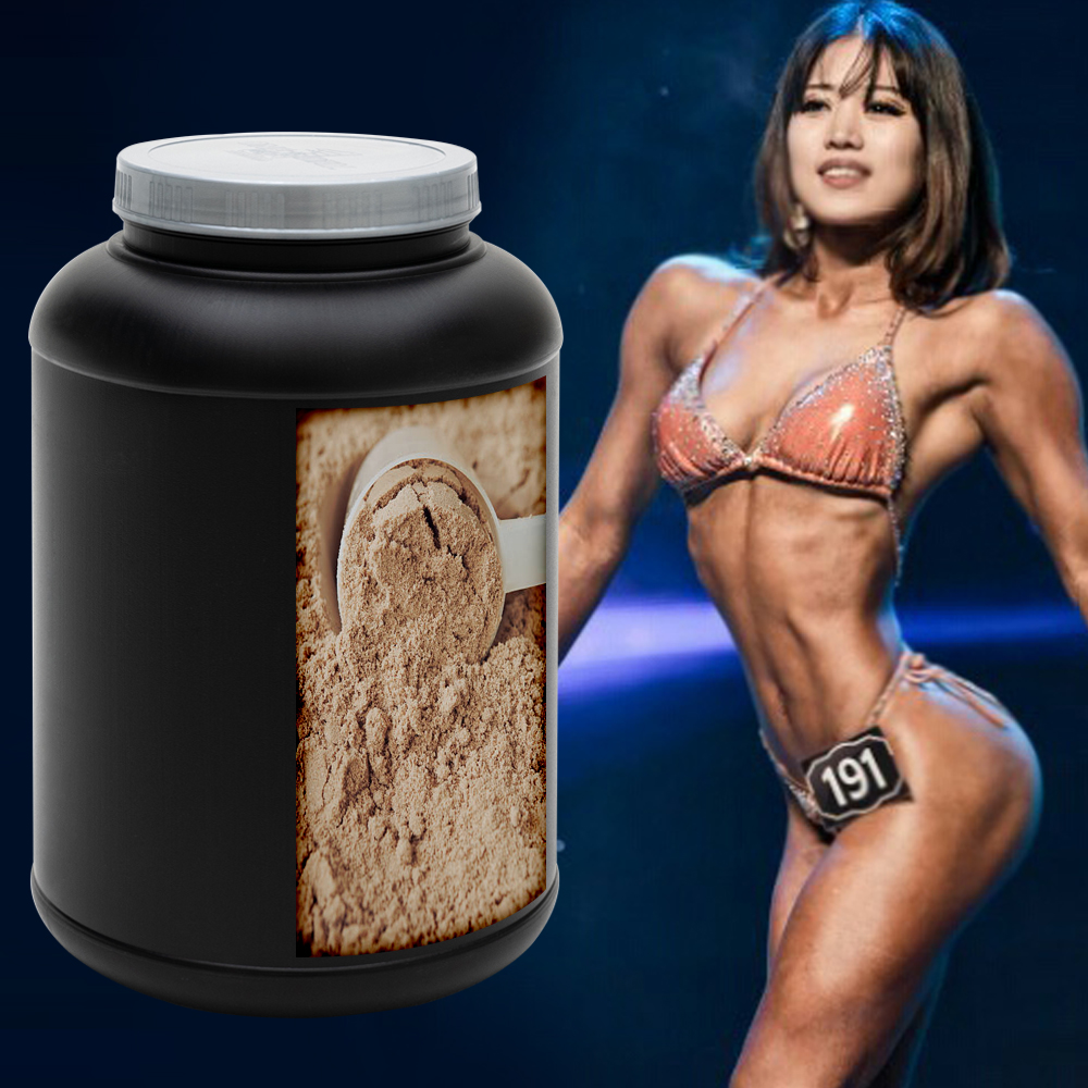 헬스보충제 빈통 2.5kg용량 6L짜리 빈케이스 단백질 파우더 HDPE소재 보관용기 : 월드스펙 프로틴