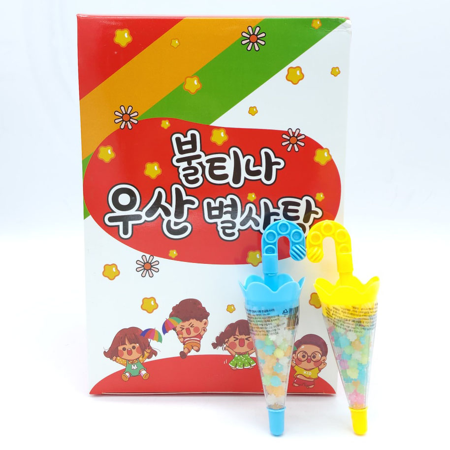불티나 우산별사탕 12gX24개 : 싸군과자몰