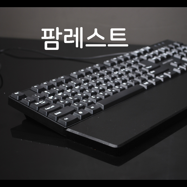 자체제작 국산 무광 아스텔 팜레스트 키보드 손목 보호대 아크릴 루프 : 필아크릴