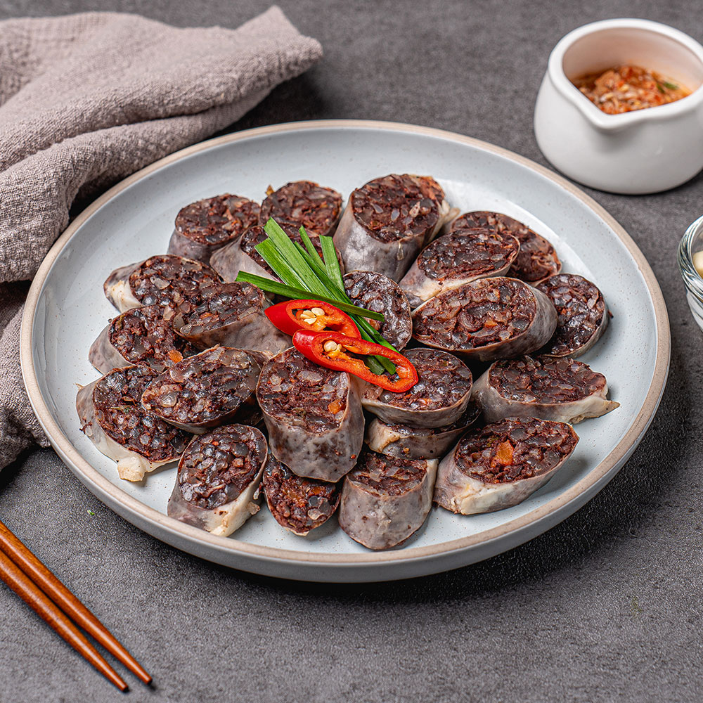 장충동왕족발 고기순대 500g (소금포함) 야식 간식 분식집맛 : 장충동왕족발 공식스토어
