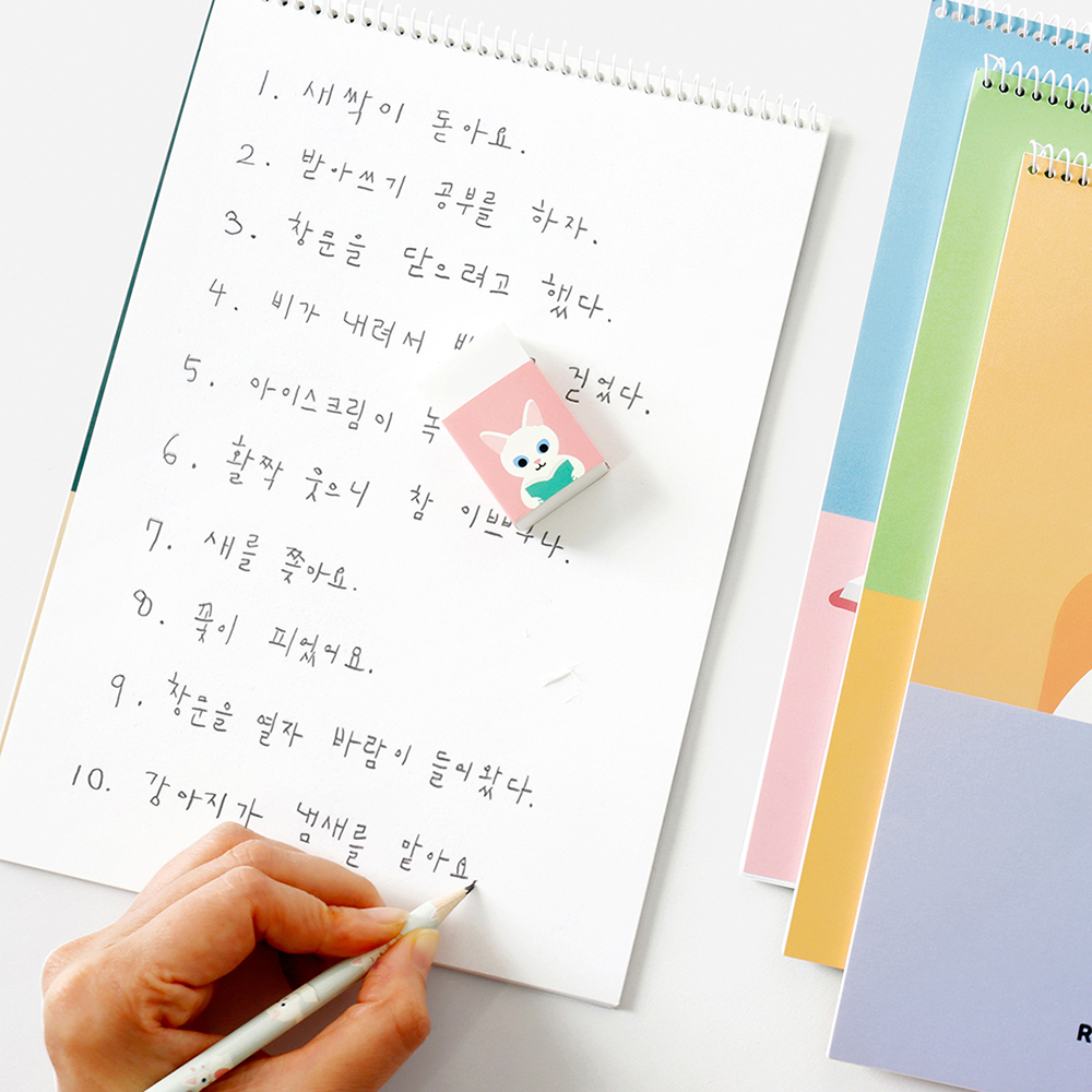 리딩펫 줄없는 도화지 종합장 : 북 프렌즈