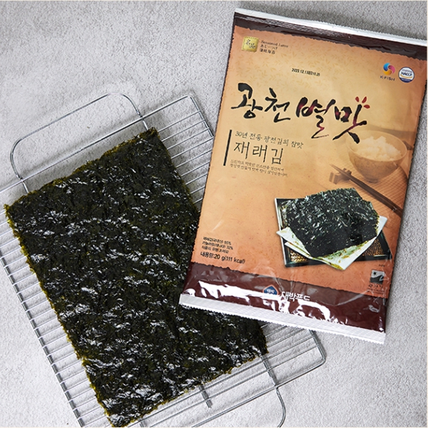 광천김 재래 전장김 조미 구운 김 설 명절 선물세트 : 다모아쇼핑119