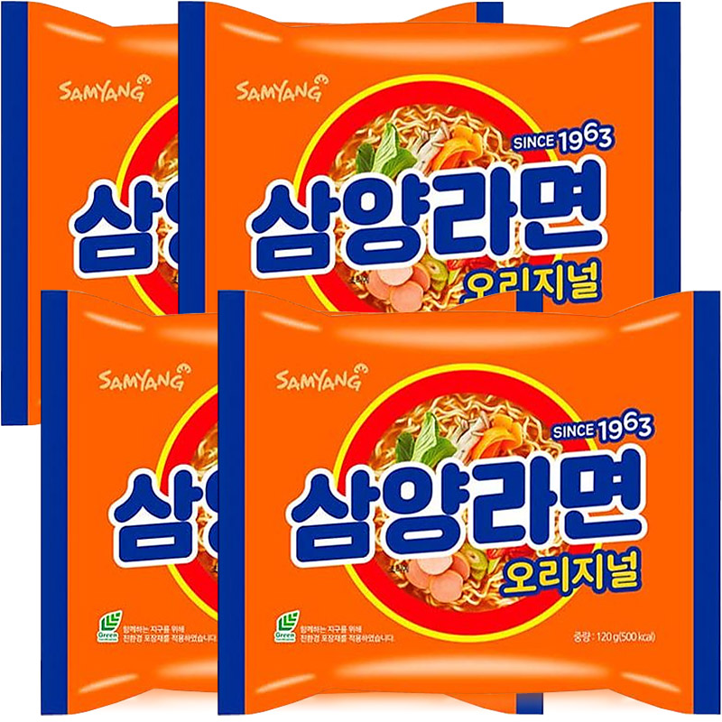 삼양 삼양라면 120g 4봉 : 휴블리스마켓