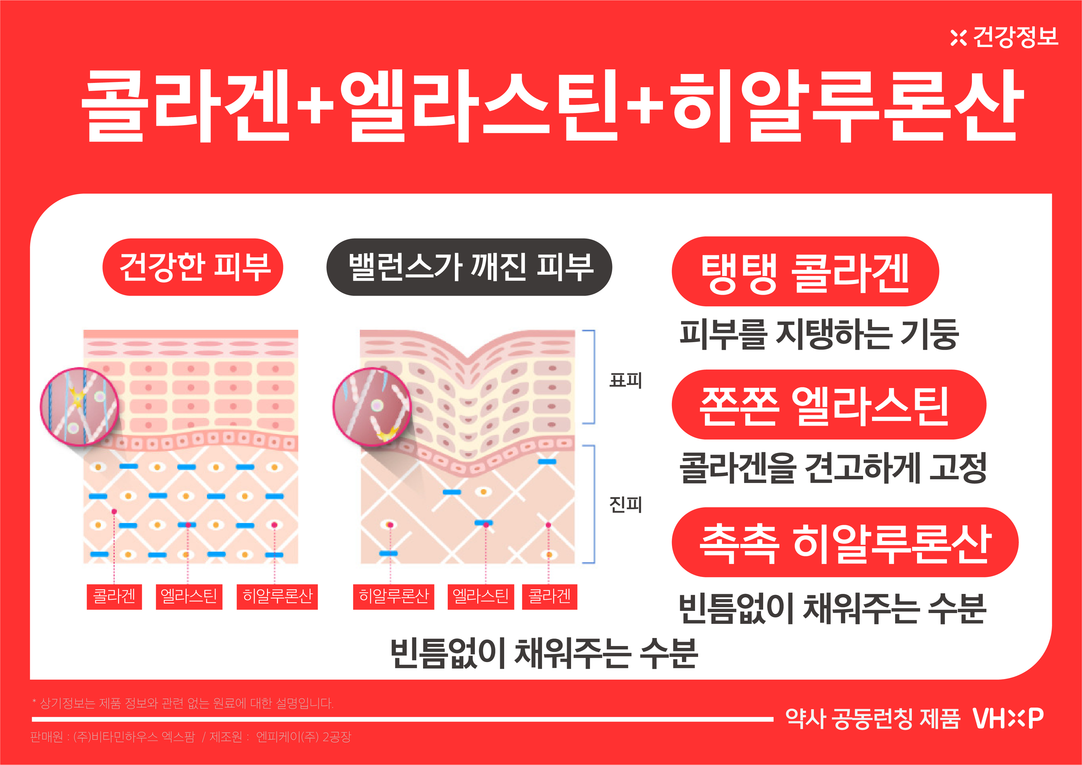 비타민하우스 석류맛 저분자피쉬콜라겐젤리 엘라스틴 히알루론산 효능 : 더나은바이오팜