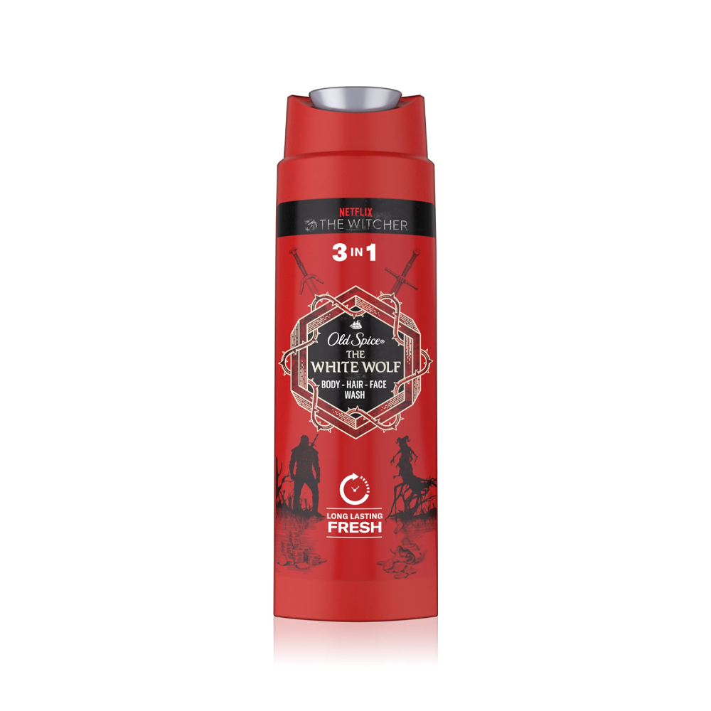 올드스파이스 바디워시 남성용 샤워젤 3in1 화이트울프 400ml : 유로타이거