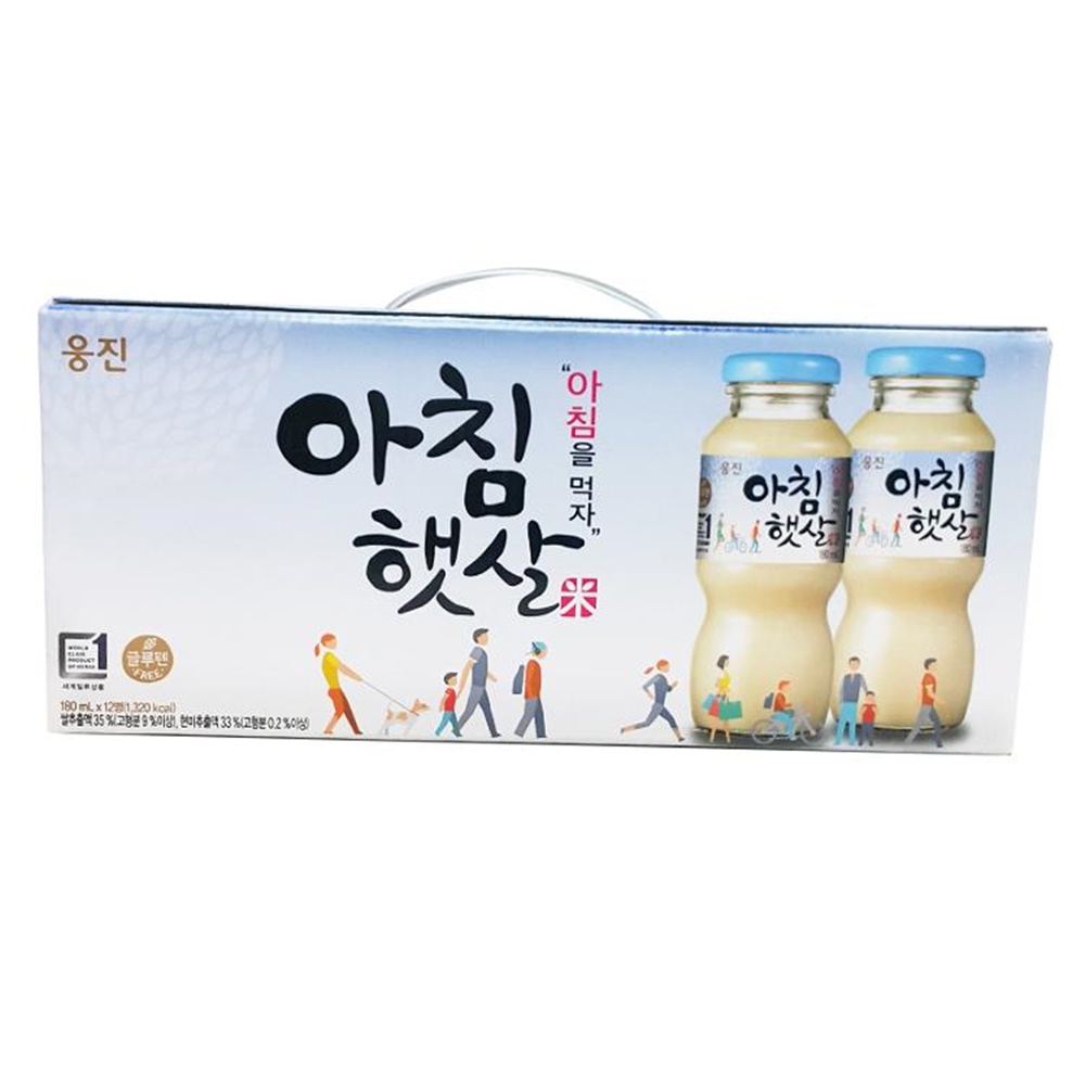 (맛나)아침햇살 180ML/웅진 BOX (12) : 두드림01