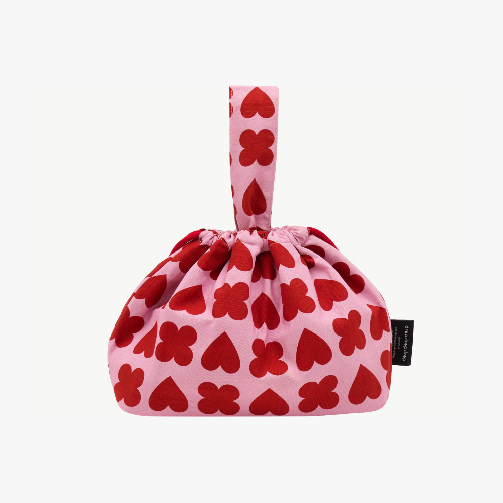 [드롭드롭드롭] 보온보냉 도시락가방 딜리백 LUCKY HEARTY CHERRYBERRY : 드롭드롭드롭
