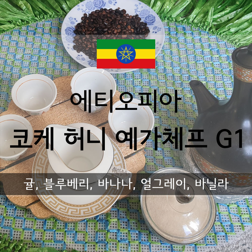 [스페셜티커피 드립백]에티오피아 코케 허니 예가체프 G1 : 커퍼스 하이