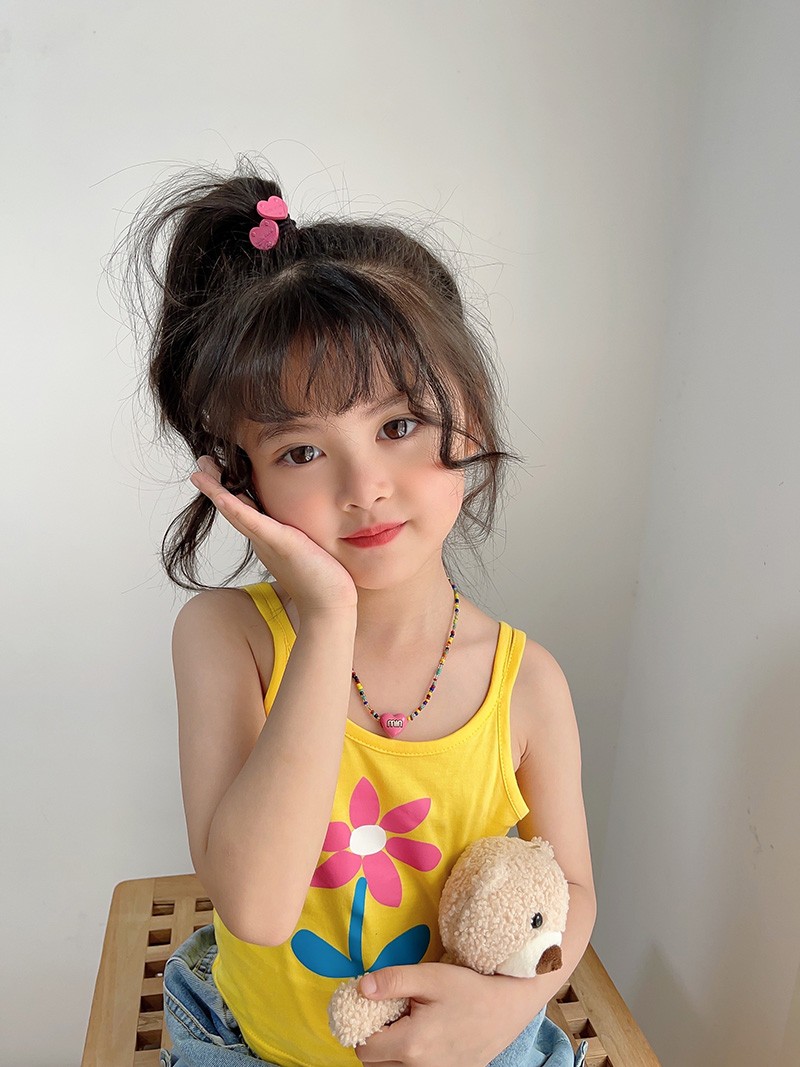 트렌디 걸스 헤어 액세서리 인 레드 러브 헤어 링 스타 머리띠 3205N3106973 : 아르케4