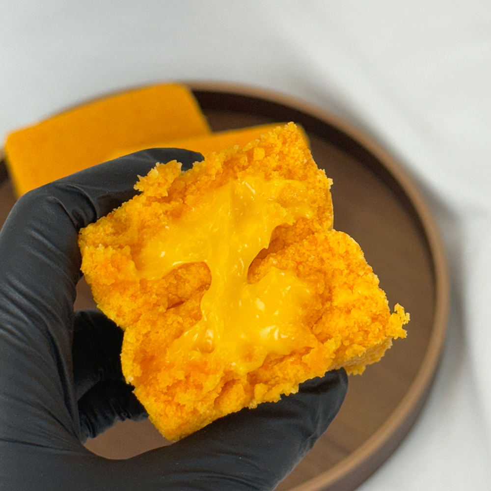 떡하지 치즈설기 체다치즈 개별포장 8개입 아침식사대용 단짠단짠 : 떡하지