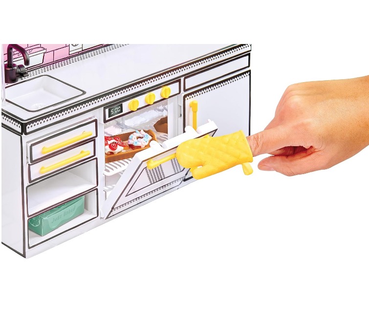 [엠지에이 미니버스] 미니키친 플레이세트 / MGAs Miniverse Make It Mini Kitchen Playset : 해리스컨셉