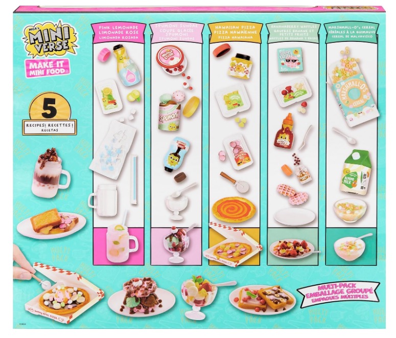 [엠지에이 미니버스] 메이크잇 미니푸드 멀티팩 / MGAs Miniverse Make It Mini Food Multipack : 해리스컨셉